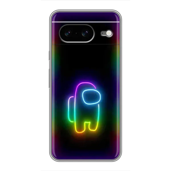 Чехол с принтом «Яркий скин» для Google Pixel 8