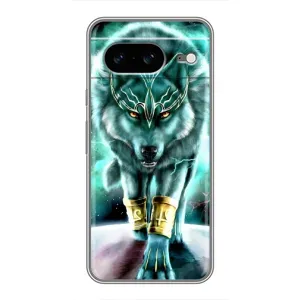 Защитные чехлы для Гугл Пиксель 8 (AlphaPrint) (ХИТ продаж) ВОЛК