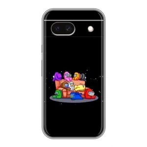 Чехол Амонг Ас для Google Pixel 8A (AlphaPrint) (Амонг-ас)