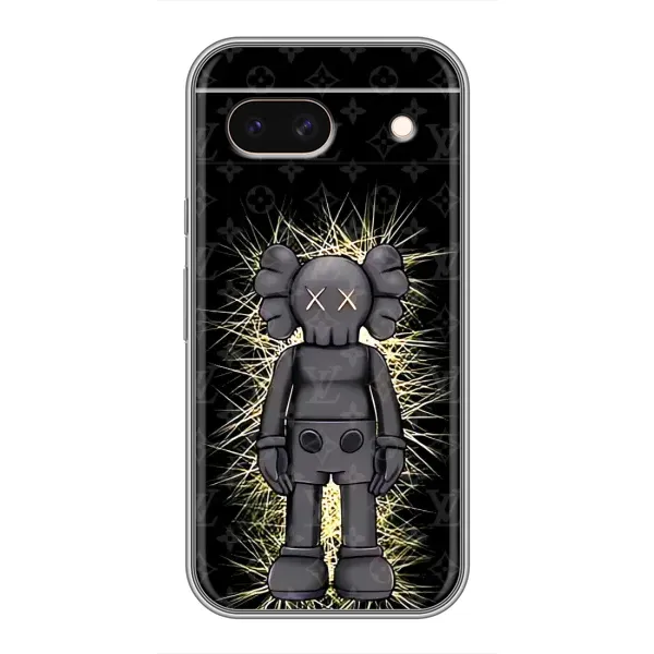 Чехол с принтом «Bearbrick LV» для Google Pixel 8A