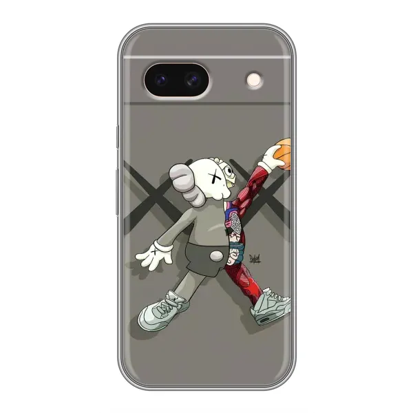 Чехол с принтом «Беарбрик Джордан» для Google Pixel 8A
