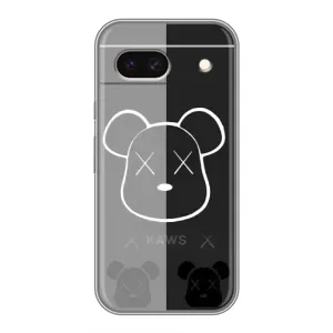 Чехол с принтом «БеарБрик глаза» для Google Pixel 8A