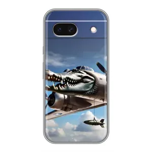 Чохол з принтом «Бомбардіро крокоділо» для Google Pixel 8A