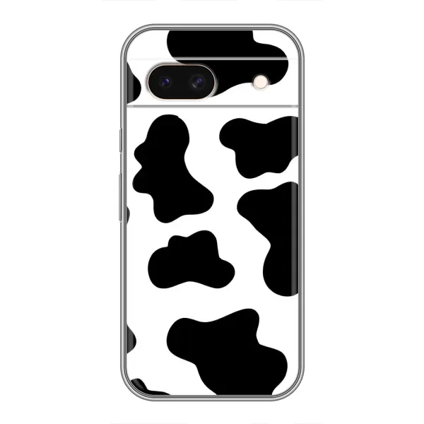 Чохол з принтом «Чорная Буренка» для Google Pixel 8A Чохол з принтом «Чорная Буренка» для Google Pixel 8A