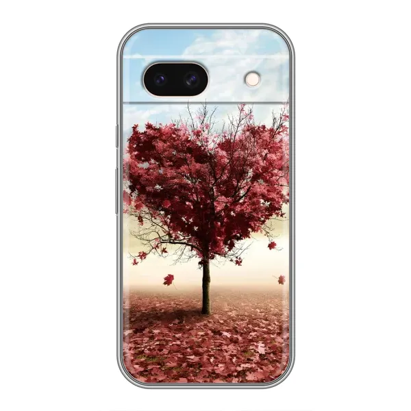 Чехол с принтом «Дерево сердце» для Google Pixel 8A Чехол с принтом «Дерево сердце» для Google Pixel 8A