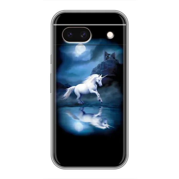 Чехол с принтом «Единорог» для Google Pixel 8A