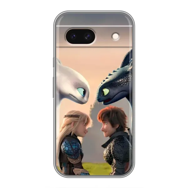 Чехол с принтом «Иккинг и Астрид» для Google Pixel 8A Чехол с принтом «Иккинг и Астрид» для Google Pixel 8A