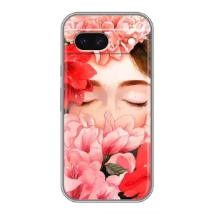 Чехлы (ART) Цветы на Google Pixel 8A (VPrint) (Очі в квітах)