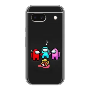 Чехол Амонг Ас для Google Pixel 8A (AlphaPrint) (Импостер)