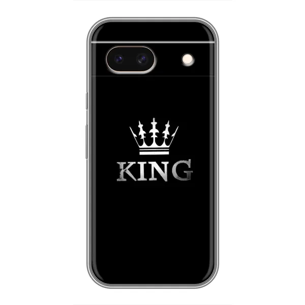 Чехол с принтом «KING» для Google Pixel 8A