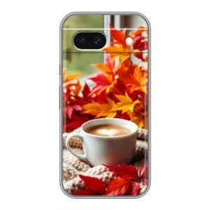 Чохол з унікальним дизайном 'Осінь з кавою' для Google Pixel 8A