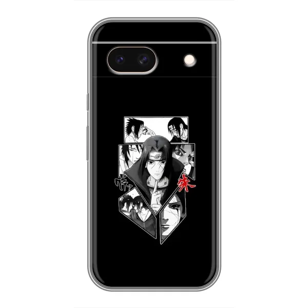 Чехол с принтом «коллаж Итачи» для Google Pixel 8A Чехол с принтом «коллаж Итачи» для Google Pixel 8A