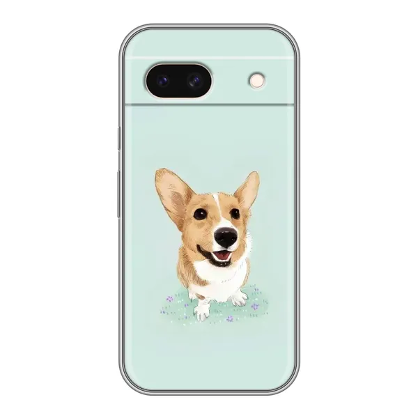 Чехол с принтом «Корги» для Google Pixel 8A Чехол с принтом «Корги» для Google Pixel 8A