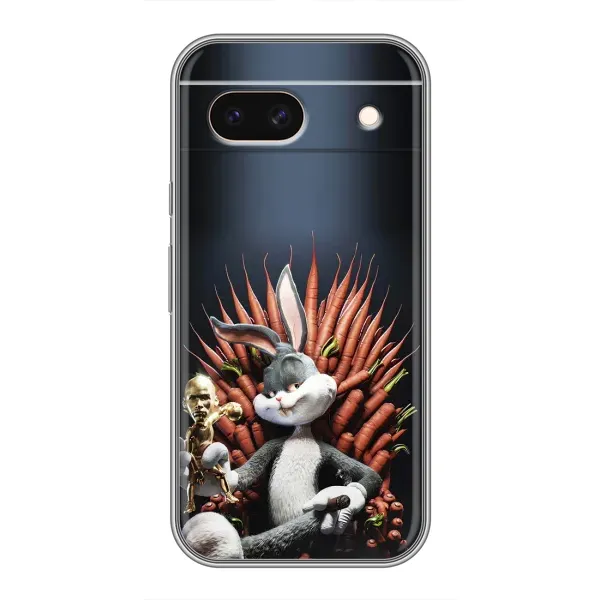 Чехол с принтом «Король Кролик» для Google Pixel 8A