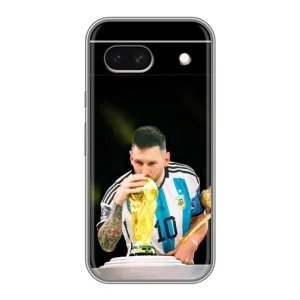 Чохли для Google Pixel 8A (Leo чемпіон) (AlphaPrint) (Кубок Мессі)