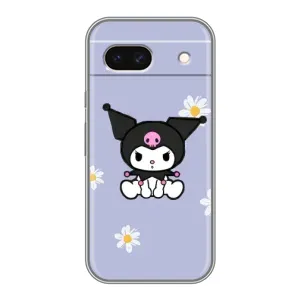 Чехол с кроликом Куроми на Google Pixel 8A (Куроми в цветах)
