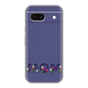 Чохол з принтом «Мама в квітах» для Google Pixel 8A