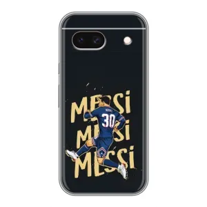 Чохли для Google Pixel 8A (Leo чемпіон) (AlphaPrint) (Messi ПСЖ)