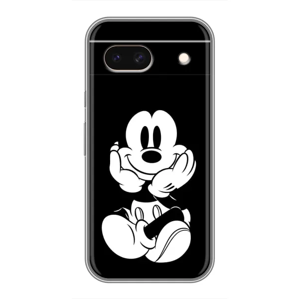 Чехол с принтом «Микки на черном» для Google Pixel 8A