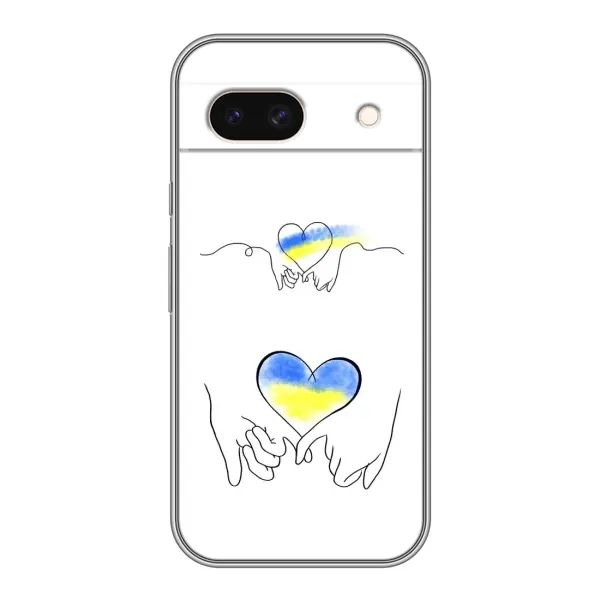 Чехол с принтом «Мир Украине» для Google Pixel 8A Чехол с принтом «Мир Украине» для Google Pixel 8A