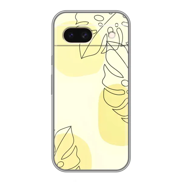 Чехол с принтом «Желтая монстера арт» для Google Pixel 8A Чехол с принтом «Желтая монстера арт» для Google Pixel 8A