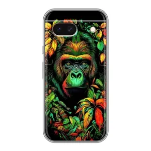 Чехол с принтом «Обезьяна в тропиках» для Google Pixel 8A
