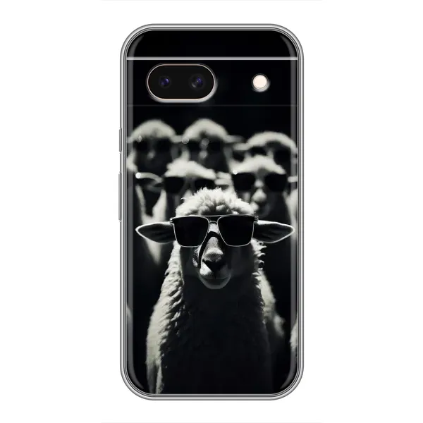 Чехол с принтом «Овечка в очках» для Google Pixel 8A Чехол с принтом «Овечка в очках» для Google Pixel 8A