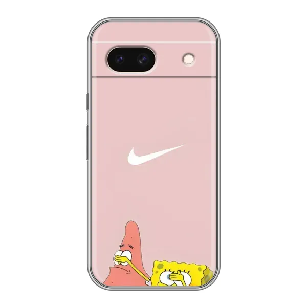 Чохол з принтом «Патрік і Губка» для Google Pixel 8A Чохол з принтом «Патрік і Губка» для Google Pixel 8A