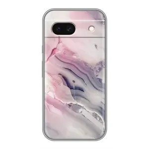 Чехол с принтом «Пурпурный Мрамор» для Google Pixel 8A