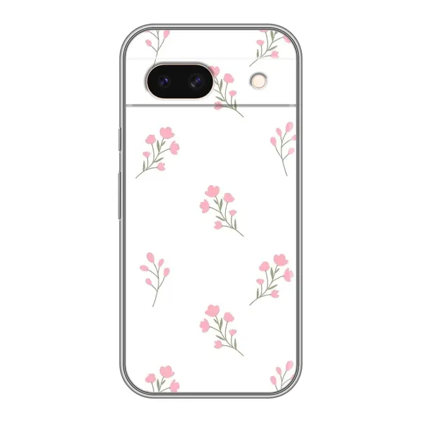 Чохол з принтом «Рожеві квіти» для Google Pixel 8A Чохол з принтом «Рожеві квіти» для Google Pixel 8A