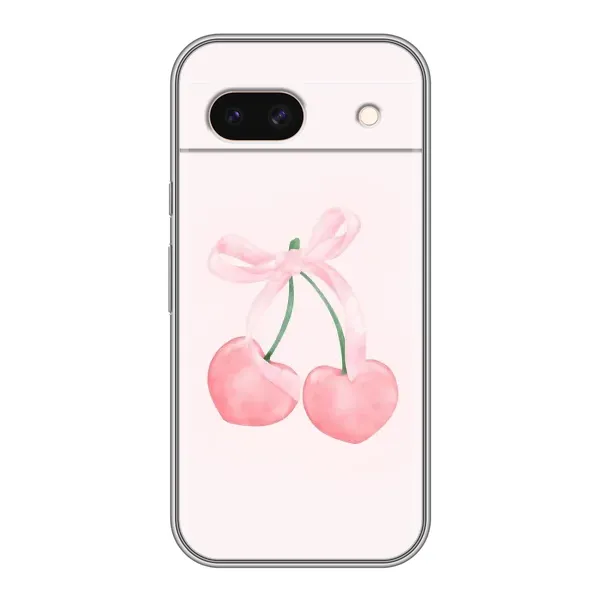 Чохол з принтом «Рожеві вишні» для Google Pixel 8A Чохол з принтом «Рожеві вишні» для Google Pixel 8A