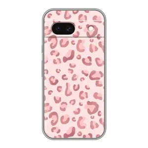 Чохол з принтом «Рожевий леопард» для Google Pixel 8A