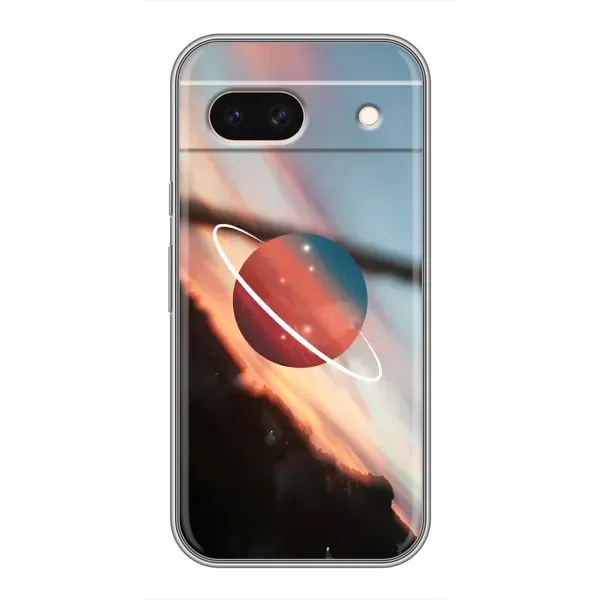 Чехол с принтом «Сатурн» для Google Pixel 8A Чехол с принтом «Сатурн» для Google Pixel 8A