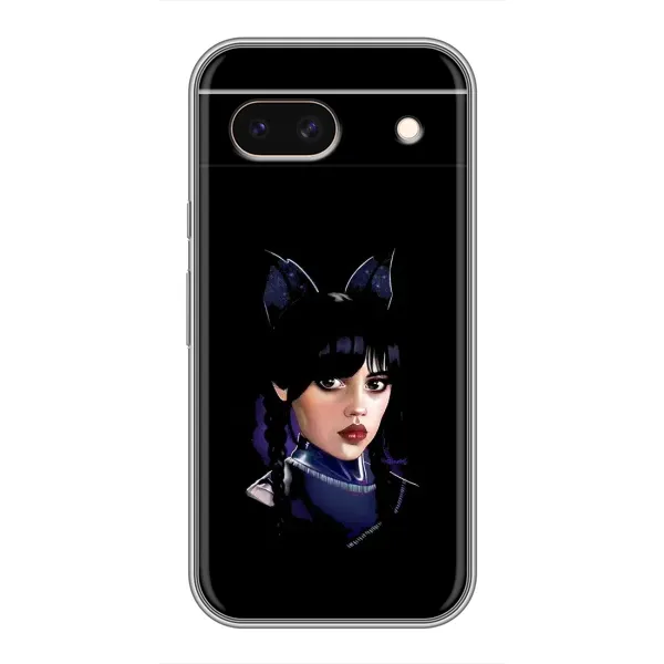 Чехол с принтом «серьезная Уэнздей» для Google Pixel 8A