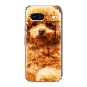 Чехол с принтом «Щенок Бишон» для Google Pixel 8A