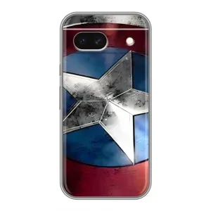 Чехол с принтом «Щит Капитана Америки» для Google Pixel 8A