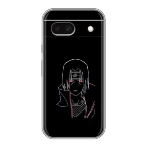 Чехол с принтом «силуэт Итачи» для Google Pixel 8A