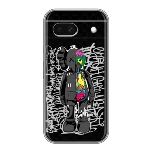 Чехол с принтом «Стиль Bearbrick» для Google Pixel 8A