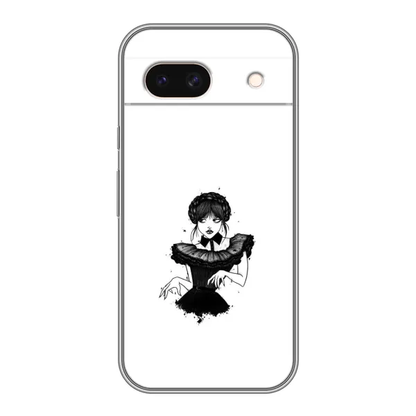 Чехол с принтом «танец Уэнздей» для Google Pixel 8A