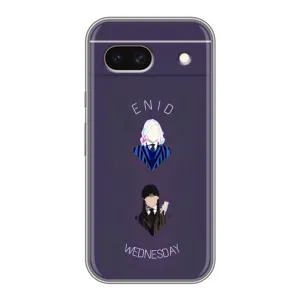 Чехол с принтом «Уэнздей и подруга» для Google Pixel 8A