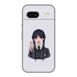 Чехол с принтом «Уэнздей и Вещь» для Google Pixel 8A