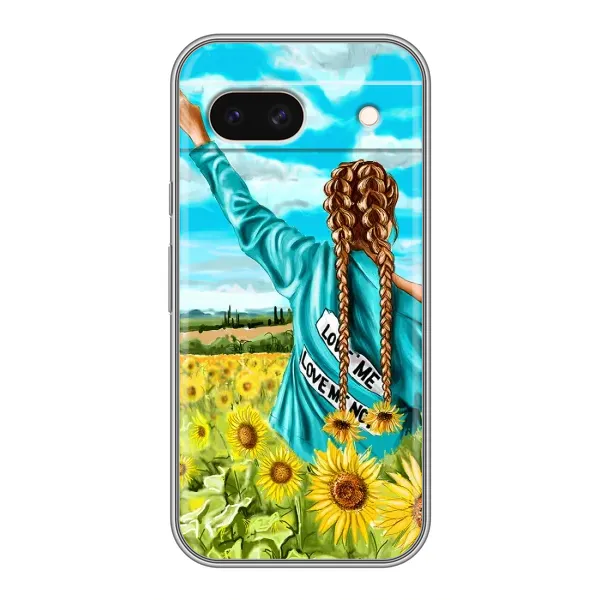 Чехол с принтом «Украиночка» для Google Pixel 8A Чехол с принтом «Украиночка» для Google Pixel 8A