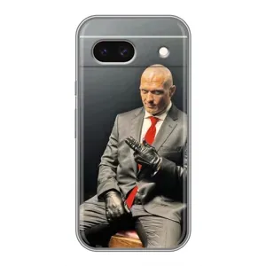 Чохол з принтом «Усик Hitman» для Google Pixel 8A