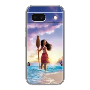 Чохол з принтом «Моана з веслом» для Google Pixel 8A
