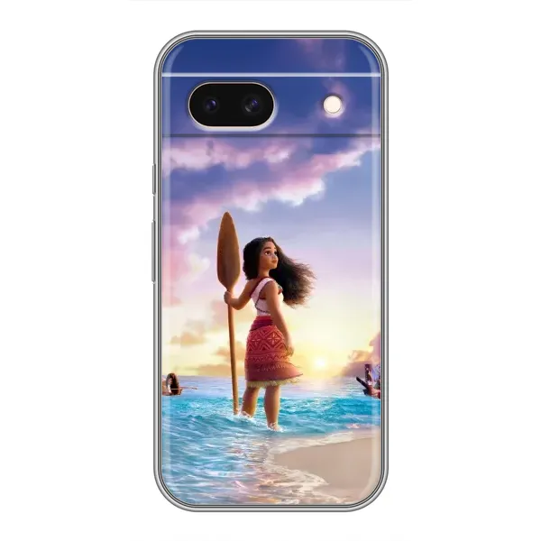 Чохол з принтом «Моана з веслом» для Google Pixel 8A