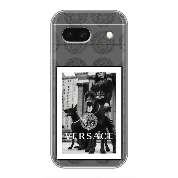 Чехол с принтом «Версаче» для Google Pixel 8A Чехол с принтом «Версаче» для Google Pixel 8A