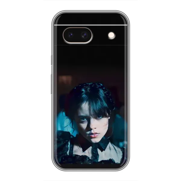 Чехол с принтом «взгляд Уэнздей» для Google Pixel 8A