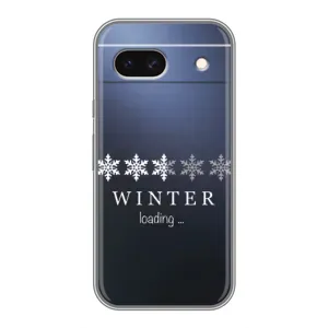 Зимние Чехлы для Пиксель 8а - прозрачный фон