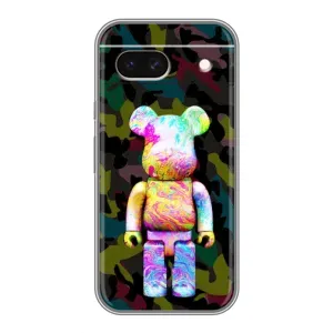 Чехол с принтом «Яркий Bearbrick» для Google Pixel 8A