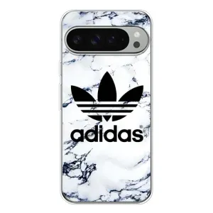 Чохли Адидас для Google Pixel 9 Pro XL (AlphaPrint) (Адідас на мраморі)